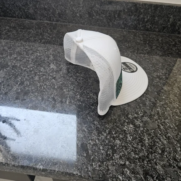 PXG White and Green Snapback Hat - Picture 3 of 4